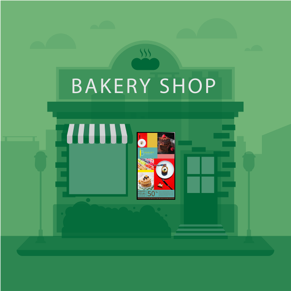 แขวนจอ Digital Signage ไว้หน้าร้าน